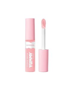 COVERGIRL Clean Fresh Yummy Gloss – Lip Gloss, Sheer, Natural Scents, Vegan Formula - Coconuts About You