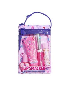 Lip Smacker Holiday Christmas Original & Best Glam Makeup Bag Makeup Set For Girls