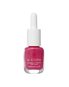 Nailtopia Bio-Sourced Chip Free Nail Lacquer - Vegan And Cruelty Free - Strengthens And Conditions - Delivers Healthy Manicures And Pedicures - Long Lasting - Lets Taco Bout It - 0.17 Oz Nail Polish