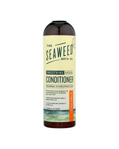 Seaweed Bath Co. Smooth Conditioner, Citrus Vanilla Scent, 12 Ounce, Sustainably Harvested Seaweed, Borage and Broccoli Seed Oils, For Curly and Frizzy Fine Hair
