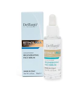Delfanti Milano • RETINOL PLUS with VITAMIN C • Concentrated Regenerating Face Serum • Made in Italy