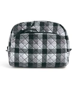 Vera Bradley Women's Cotton Medium Cosmetic Organizer Makeup Bag