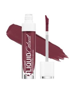 wet n wild Mega Last Catsuit High-Shine Liquid Lipstick Purple Wine Is The Answer