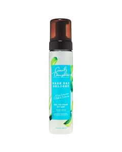 Carol's Daughter Wash Day Delight Hair Gel to Foam Mousse Styler and Hair Detangler for Curly Hair with Aloe, Natural-looking Hold 8.5 fl oz