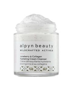 Alpyn Beauty - Juneberry + Collagen Hydrating Cream Cleanser | Clean, Wildcrafted Luxury Skin Care (3.9 oz | 115 ml)