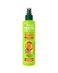 Garnier Fructis Grow Strong Thickening 10-in-1 Spray, Biotin-C, 8.1 Fl Oz, 1 Count (Packaging May Vary)