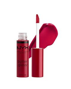 NYX PROFESSIONAL MAKEUP Butter Gloss, Cranberry Biscotti, 0.27 Ounce