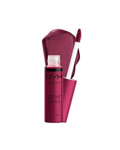 NYX PROFESSIONAL MAKEUP Butter Gloss, Non-Sticky Lip Gloss - Devil's Food Cake (Deep Plum)