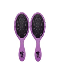 Wet-Brush Detangling Hair Brush - Purple - 2 Pack Detangler - Comb for Women, Men & Kids - Wet or Dry – Removes Knots and Tangles, Best for Natural, Straight, Thick & Curly Hair – Pain Free