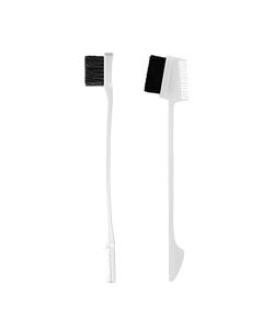 Jawflew Eyebrow Brush Eyelash Comb for Separating Lashes, Eliminating Mascara Clumps, and Grooming and Shaping Brows, Makeup Grooming Tool for Women Girls