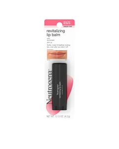 Neutrogena Revitalizing and Moisturizing Tinted Lip Balm with Sun Protective Broad Spectrum SPF 20 Sunscreen, Lip Soothing Balm with a Sheer Tint in Color Healthy Blush 20, 15 oz