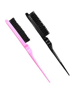 Jawflew Hair Styling Comb, Edge Brush for Edge&Back Brushing, Rat Tail Comb for Women Kids' Hair