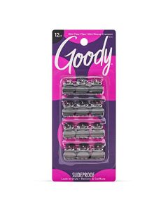 Goody Mini Claw Clips, Colour Collection , Brunette - Great for Easily Pulling Up Your Hair - Pain-Free Hair Accessories for Women, Men, Boys & Girls 12 Count (Pack of 1)