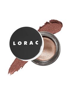 LORAC Lux Diamond Crème Eye Shadow | Metallic Shimmer Eyeshadow Powder | Cashmere Silver