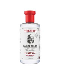Thayers Facial Toner, Witch Hazel with Aloe Vera, Rose Petal, 12 Fl Oz