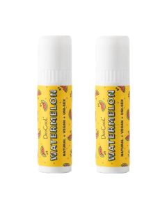 DedCool - Jumbo Vegan Lip Balm Stick | Clean, Non-Toxic Fragrance For All (Watermelon, 2 Pack)