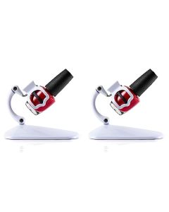 Grip & Tip Adjustable Nail Polish Holder – Nail Tools for Pedicure Kit, Manicure Set and Nail Supplies, Nail Polish Organizer, Nail Art Supplies, 2 pk