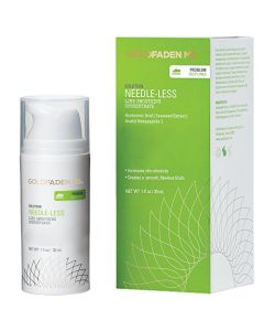 Goldfaden MD Needle-Less Line Smoothing Concentrate for Face & Neck | w/Seaweed Extract, Hyaluronic Acid, Hexapeptides, Organic Red Tea Extract 1 Ounce