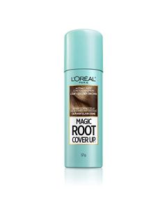 L'Oreal Paris Magic Root Cover Up Gray Concealer Spray Light Golden Brown 2 oz.(Packaging May Vary)
