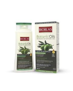 HALLEY Bioblas Olive Oil Hair Shampoo - Restores Damaged, Dry & Frizzy Hair - Hair Moisturizing & Conditioning Shampoo with Organic Olive Oil & Lemon Peel - Paraben & Dye Free - All Hair Types