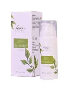 Alpika Serum Revitalize - Vegan Anti Aging Serum with 99% Natural Ingredients - Antioxidant Serum For Face - Anti Wrinkle Serum for All Skin Types - Natural Face Serum with Jojoba Oil (1 fl oz)