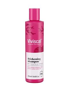 Viviscal Thickening Shampoo, Formulated With Biotin And Keratin, Fortified With Marine Collagen And Seaweed Extract, Strengthens And Reduces Breakage, Healthier Looking Hair 250ml (8.45 fl. oz.)