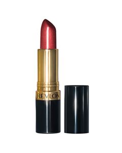 Revlon Super Lustrous Lipstick, High Impact Lipcolor with Moisturizing Creamy Formula, Infused with Vitamin E and Avocado Oil in Reds & Corals, Ruby Attitude (782) 0.15 oz