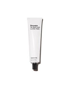 Nécessaire The Hand Cream. Fragrance-Free. Replenishing Treatment. Peptide, Niacinamide + Vitamin-Rich Marula Oil. Hypoallergenic. Dermatologist-Tested. Approved By National Eczema Association. 65 ml / 2.2 fl oz