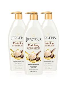 Jergens Base Oil-Infused Shea Butter 16.8 oz, Pack of 3