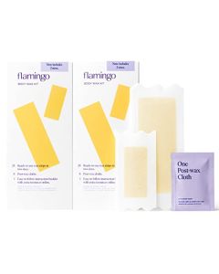 Flamingo Women’s Body Wax Kit - 56 Wax Strips