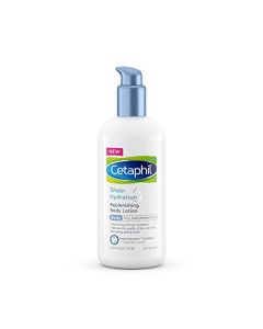 CETAPHIL Sheer Hydration Body Lotion, 16 fl oz, 48Hr Moisturizer for Dry, Sensitive Skin, with Hyaluronic Acid, Vitamin E & B5