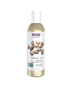 NOW Solutions, Castor Oil, 100% Pure Versatile Skin Care, Multi-Purpose Skin Softener, 4-Ounce