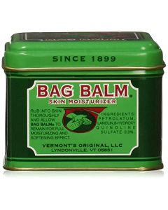 Bag Balm Vermont's Original Hand Moisturizer, Hand Balm for Dry Skin, Cracked Hands, Heels & Dry Hands Treatment, For Dogs and More Ointment, Dry Skin Lotion - 4oz Tin, 1 Pack
