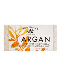 Pre de Provence Argan and Shea Butter Exfoliating Soap, 1 Count(Pack of 1)