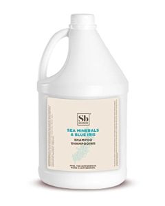 Soapbox Sea Minerals & Blue Iris Shampoo, Vegan, Color Safe, Sulfate Free & Silicone Free Hair Shampoo Refill for Home & Professional Use - Gallon Size