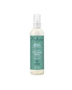 SheaMoisture Oil Shine Hair Spray for Wig and Weave, Tea Tree and Borage Seed Oil, Paraben-free Hair Shine Spray, 8 FL Oz