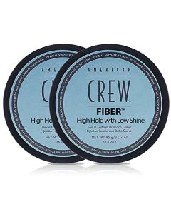 Men's Hair Fiber by American Crew, Like Hair Gel with High Hold with Low Shine, 3 Oz (Pack of 2)