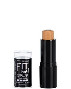 Maybelline New York Fit Me Shine-Free + Balance Stick Foundation, Natural Beige, 0.32 oz.