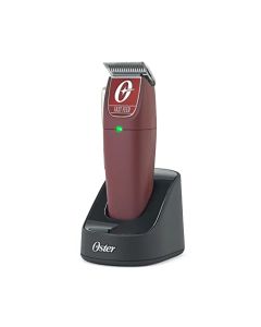 Oster Professional Cordless Hair Clippers, Fast Feed for Barbers and Hair Cutting with Detachable Blade, Burgundy
