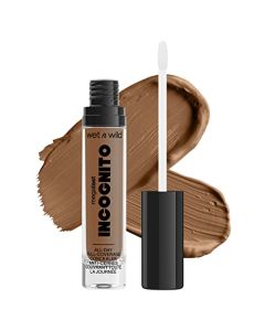 Wet n Wild Mega Last Incognito All-Day Full Coverage Liquid Matte Concealer Deep,1114054