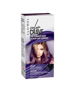 Clairol Color Crave Semi-Permanent Hair Dye, Orchid Hair Color, 1 Count