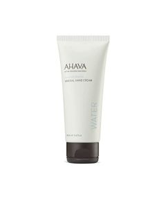AHAVA Dead Sea Mineral Hand Cream, Hand Moisturizer For Dry Cracked Hands, Light and Fast Absorbing, For All Skin Types 3.4 Fl Oz.