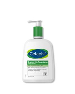 CETAPHIL Cracked Skin Repair Lotion, 16 oz, For Very Rough & Cracked, Sensitive Skin, 24 Hour Hydration, Protects & Hydrates Cracked Skin, Hypoallergenic, Fragrance Free