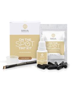 Parallel Products - On The Spot Tint Kit, Professional Hair Color Tint Kit, Light Brown, 20 Applications