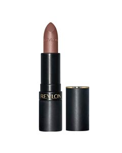 REVLON Super Lustrous The Luscious Mattes Lipstick, in Brown, 002 Spiced Cocoa, 0.15 oz