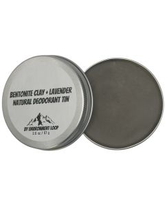 Bentonite Clay 2oz Natural Deodorant Tins (Lavender 1 Pack)