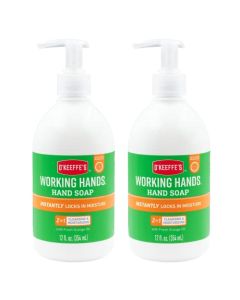O'Keeffe's Working Hands Moisturizing Hand Soap with Fresh Orange Oil, 12 oz Pump (Pack of 2)
