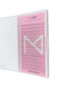 M LASH - Quality Handmade Pre-Fan Volume Lashes For Eyelash Extensions Professional Only - NOT Strip or Cluster Lash - MIX Tray 8mm-15mm - Thickness: .05mm - Curl: D - 16 Rows - 320 Fans (5D Mix)
