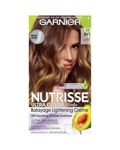 Garnier Hair Color Nutrisse Ultra Color Nourishing Creme, BY1 Ultra Balayage (Icing Swirl) Blonde Permanent Hair Dye, 1 Count (Packaging May Vary)