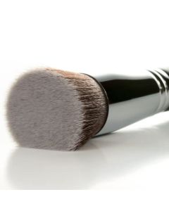 Flat Top Kabuki Foundation Brush - Beauty Junkees Large Dense Synthetic Face Makeup Brushes for Liquid, Cream, Powder Make Up, Buffing, Blending, Stippling Applicator, Brocha Para Base de Maquillaje